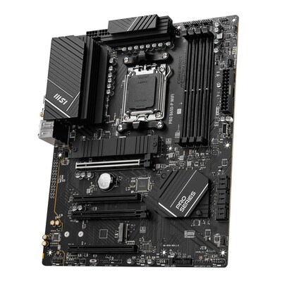 MSI PRO Socket AM5 ATX AMD Ryzen Desktop Motherboard (B650PWIFI)