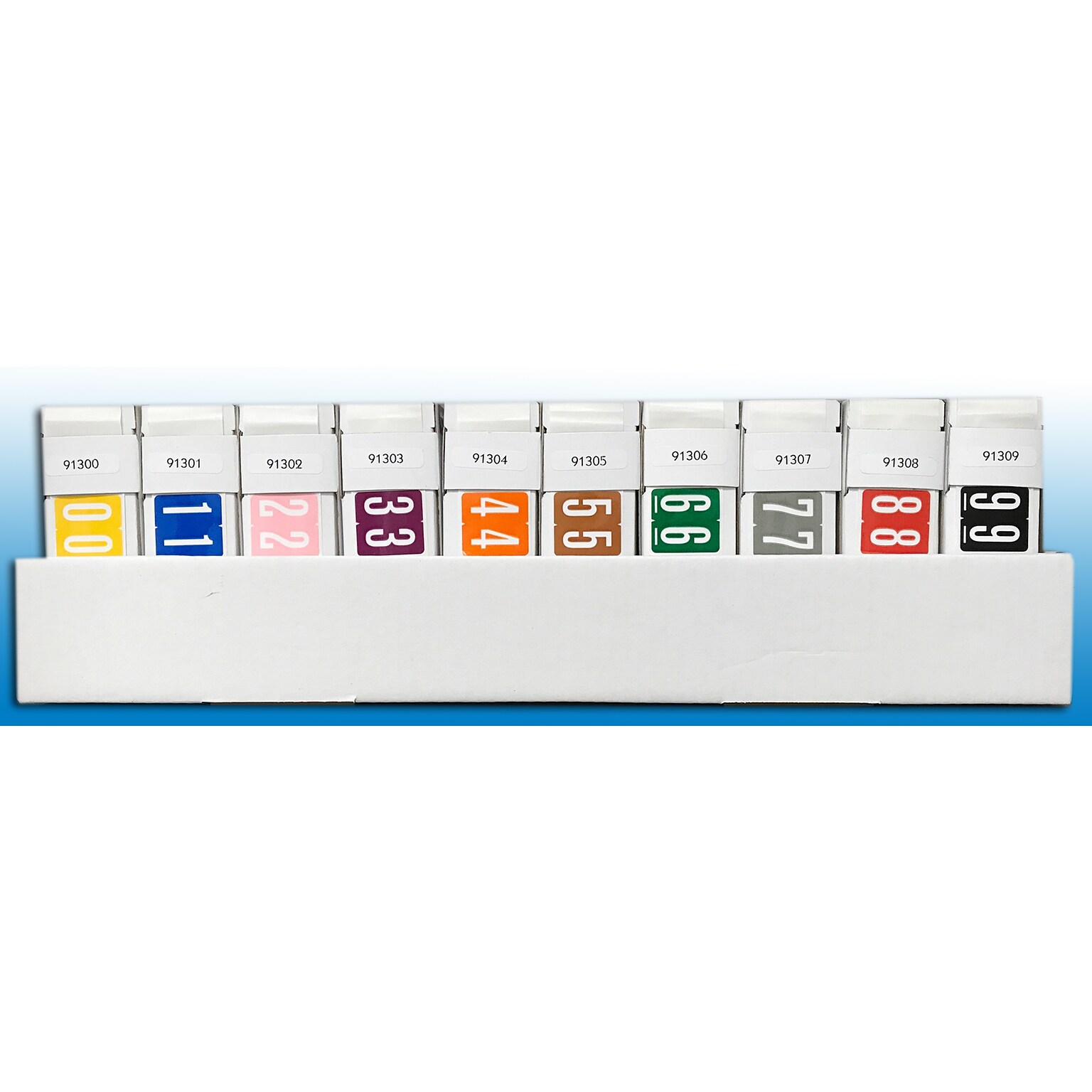 Medical Arts Press GBS Compatible 1900 Series Numeric Roll Labels; Starter Set