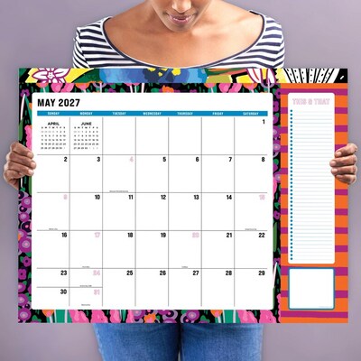 2027 TF Publishing Maximal Mirage 22 x 17 Monthly Desk or Wall Calendar, Multicolored (27-8206)