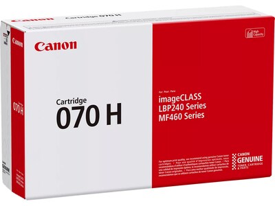 Canon 070H Black High Yield Toner Cartridge (5640C001)