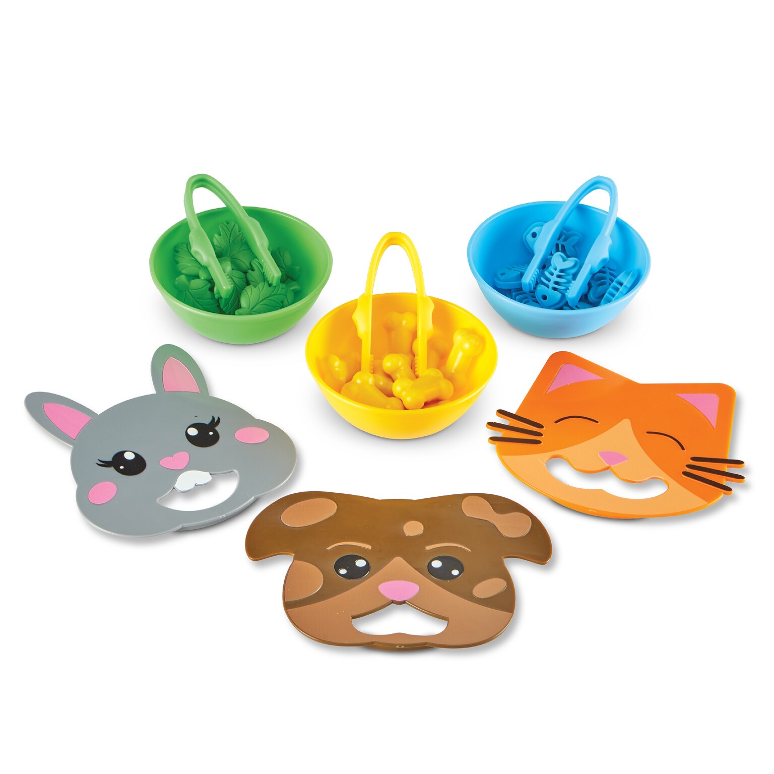 Learning Resources Fine Motor Feeding Friends, 39/Pack (LER5569)