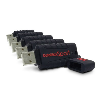 Waterproof 16GB USB 5pk Black  (DSW16GB5PK)