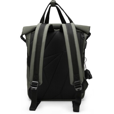 SwissDigital LAMONE Laptop Backpack, Medium, Dark Green (SD1686-23)