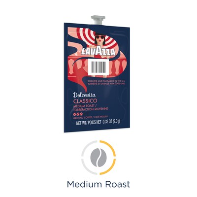 Lavazza Dolcevita Classico Coffee Flavia Freshpacks, Medium Roast, 76/Carton (MDR01040)