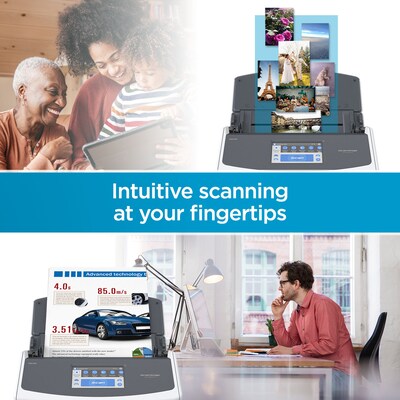 RICOH ScanSnap IX1600 PA03770-B615 Wireless Duplex Document Scanner, White