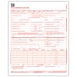 ComplyRight CMS-1500 Health Insurance Claim Forms (02/12), 8-1/2" x 11", Box of 1,000 (CMS12LC1)