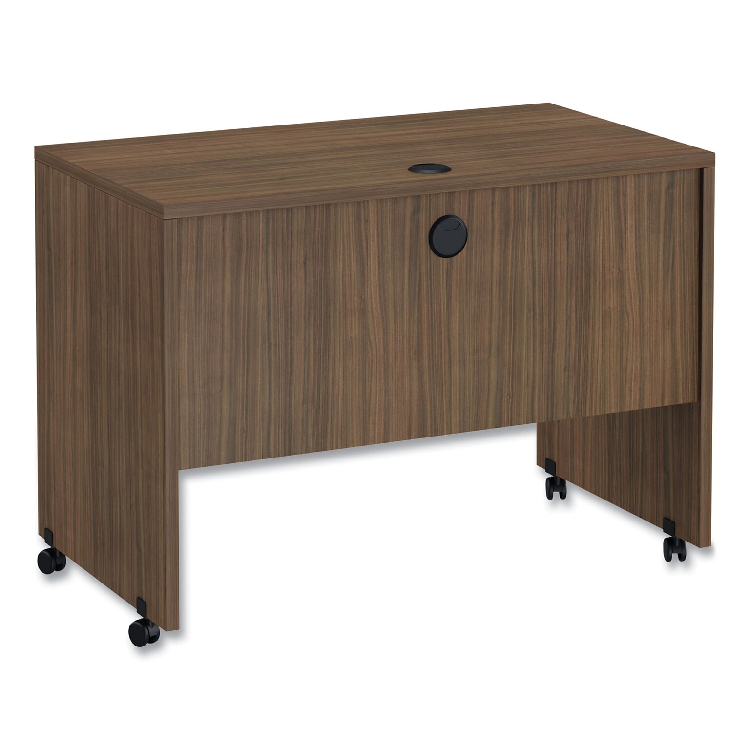 Alera Valencia Series Mobile Workstation Desk, Modern Walnut (ALEVA204224WA)