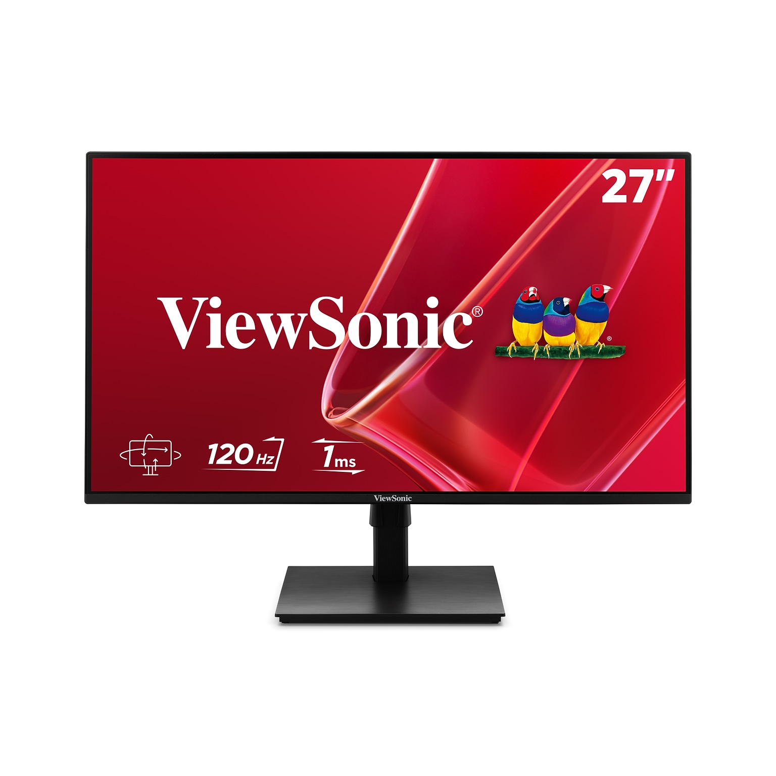ViewSonic 27 FHD 120Hz LCD Monitor, Height Adjustable, Black  (VA2748-MHJ)