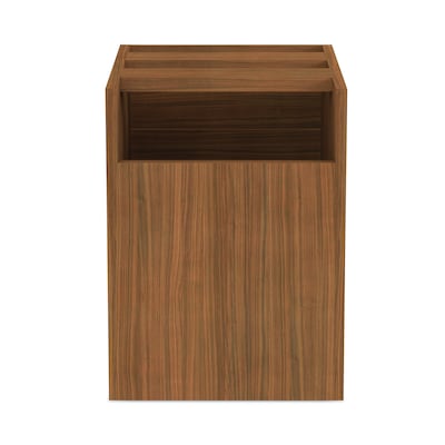 Alera Valencia Series Hanging Pedestal File, 2-Drawer: Box/File & Legal/Letter, Modern Walnut (ALEVA552222WA)