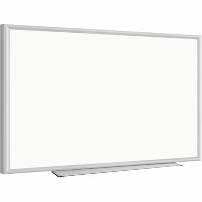 Lorell Aluminum Frame Styrene Dry-Erase Whiteboard, 5' x 3' (LLR00517)