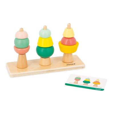 Janod Developmental Activity Box, Multicolor (J04066)