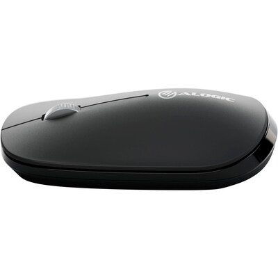 Alogic Echelon Wireless Ergonomic Ambidextrous Optical Mouse, Black (AMBT4KBK)