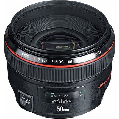Canon EF 50mm f/1.2L USM Lens (1257B002)