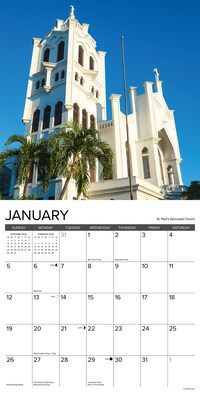 2025 Willow Creek Key West 12" x 12" Monthly Wall Calendar (43615)