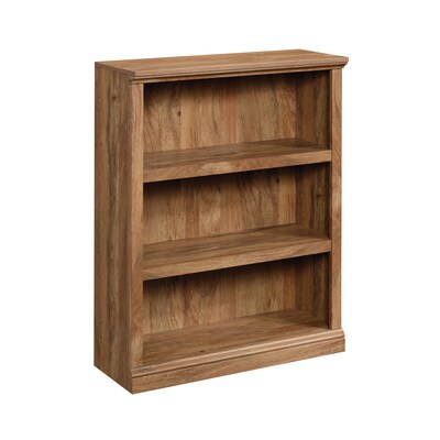 Sauder Select 44H 3-Shelf Bookcase, Sindoori Mango (426416)