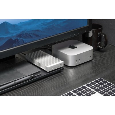OWC M.2 External Hard Drive Enclosure, SSD, Silver (OWCUS4V2EXP1M2)
