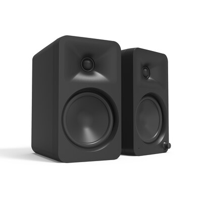 Kanto ORA4 140W Bluetooth Reference Speakers, Black, Pair (ORA4MB)