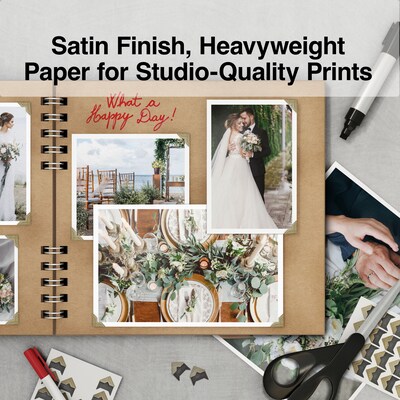 Photo Supreme Paper, 8-1/2" x 11", Satin, 50/Pack