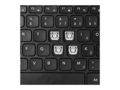 Adesso SlimTouch Wireless Keyboard, Black (WKB-4050UB)
