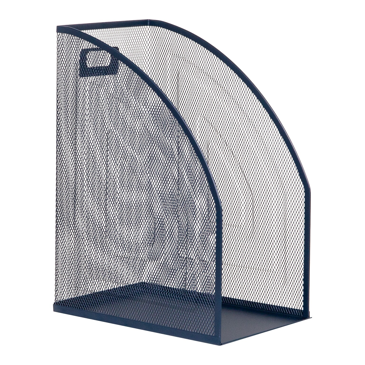Staples Metal Mesh File Organizer, Navy Blue (ST63833)