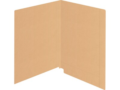 Medical Arts Press Kardex Match Reinforced End Tab File Folder, Straight Cut, Letter Size, Tan, 100/Box (S-09482-TAN)