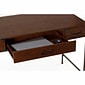 Bush Furniture Ironworks 48"W Writing Desk, Coastal Cherry (KI50201-03)