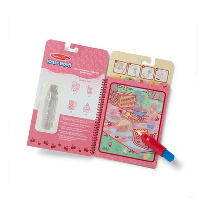 Melissa & Doug Scented Water WOW! Reusable Water-Reveal Coloring Activity Pad - Fruit (51180-CASE)