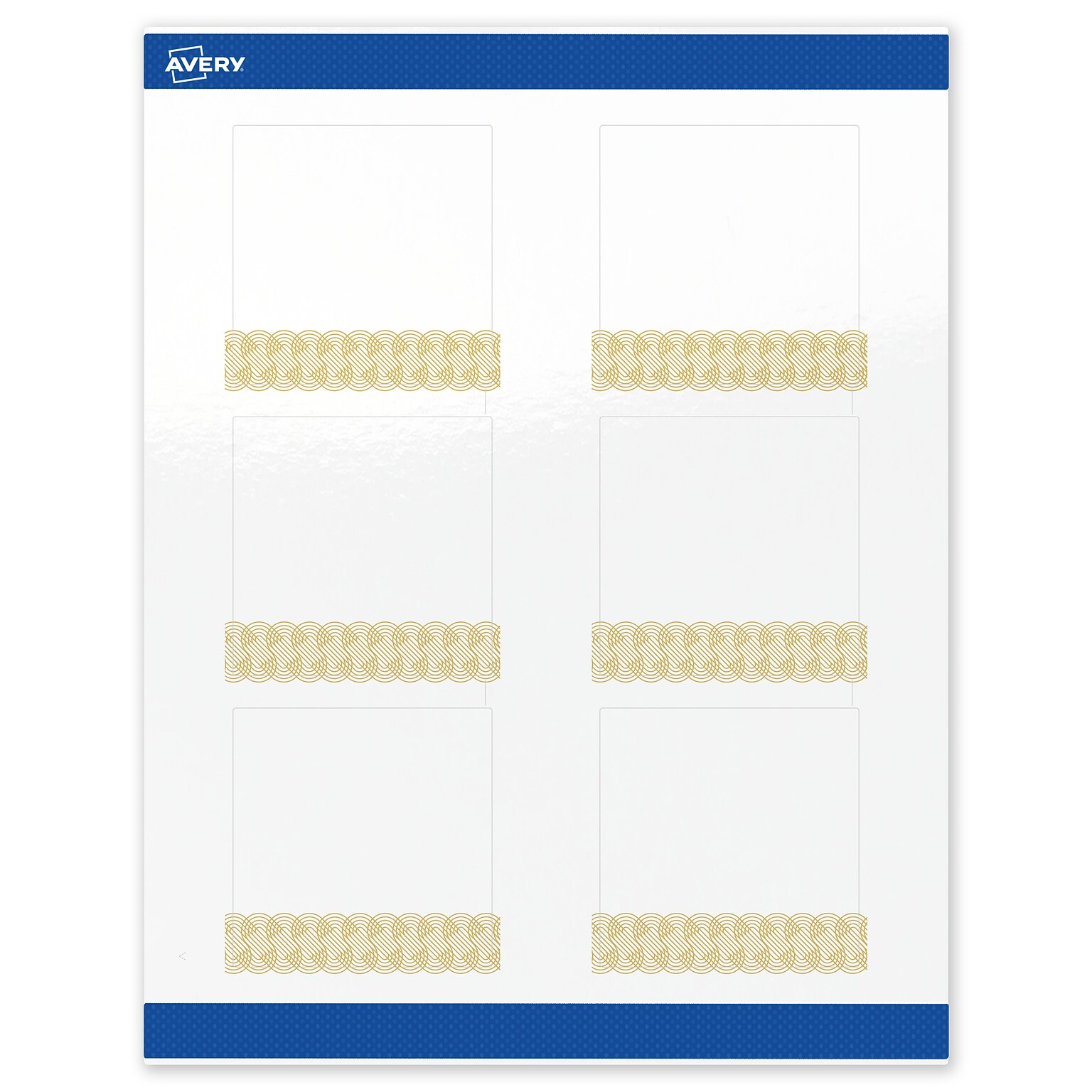 Avery Laser/Inkjet Square Multipurpose Labels, 3 x 3, White, 60/Pack (S00-EX5)