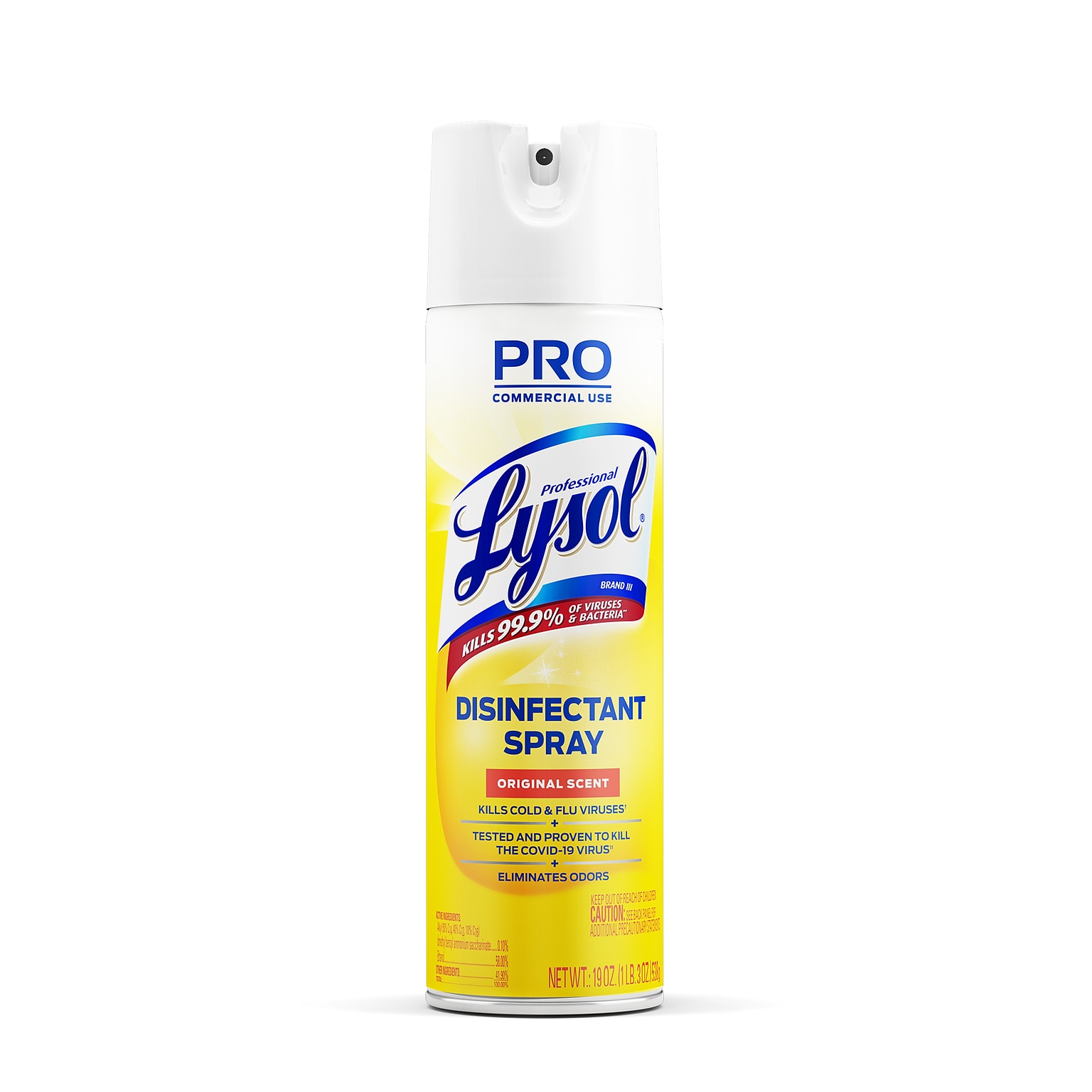 Lysol Professional Brand III Cleaner Disinfectant, Original, 19 Oz. (3624104650)