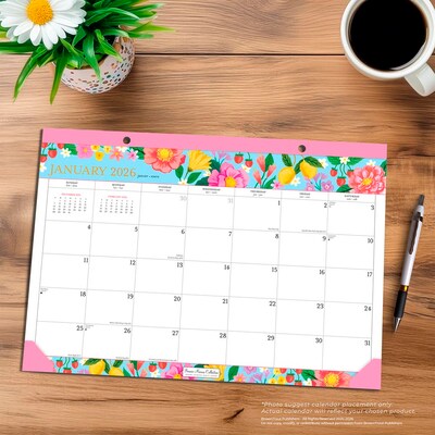 2026 BrownTrout Bonnie Marcus 17" x 12" Monthly Desk Pad Calendar (9798330701513)