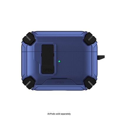 SaharaCase Raider Series Heavy Duty Case Compatible with Magsafe for Airpods Pro 3, Secure Lock, Night Sky Blue (HP00216)