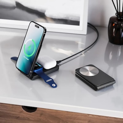 ALOGIC YOGA Magnetic Wireless Charging Stand, 15W, Black (A31FWCBK)