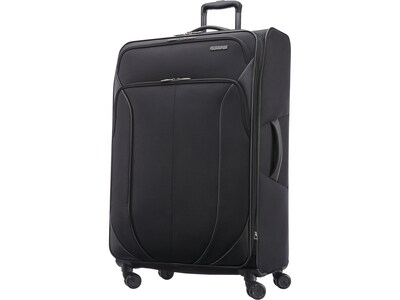 American Tourister 4 KIX 2.0 28 Suitcase, 4-Wheeled Spinner, Black (142354-1041)