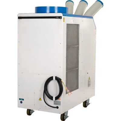 Global Industrial Portable Air Conditioner w/ Cold Air Nozzles, 5 Ton, 60,000 BTU, 230V (292846)