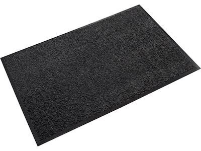 Crown Mats Dust-Star Heavy-Traffic Wiper Mat, 48 x 72, Charcoal (DS 0046CH)