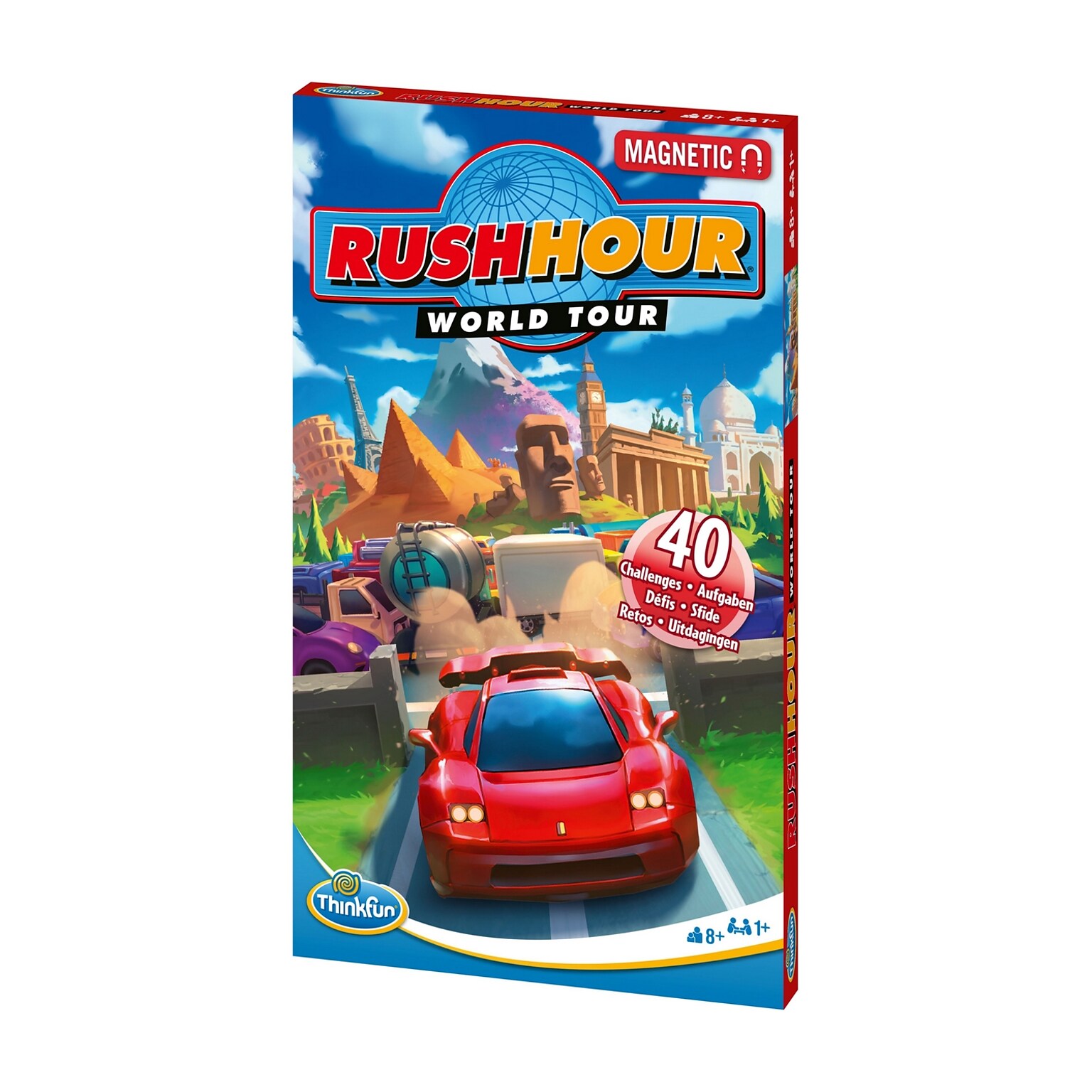 Ravensburger ThinkFun Rush Hour World Tour Puzzle (76544)