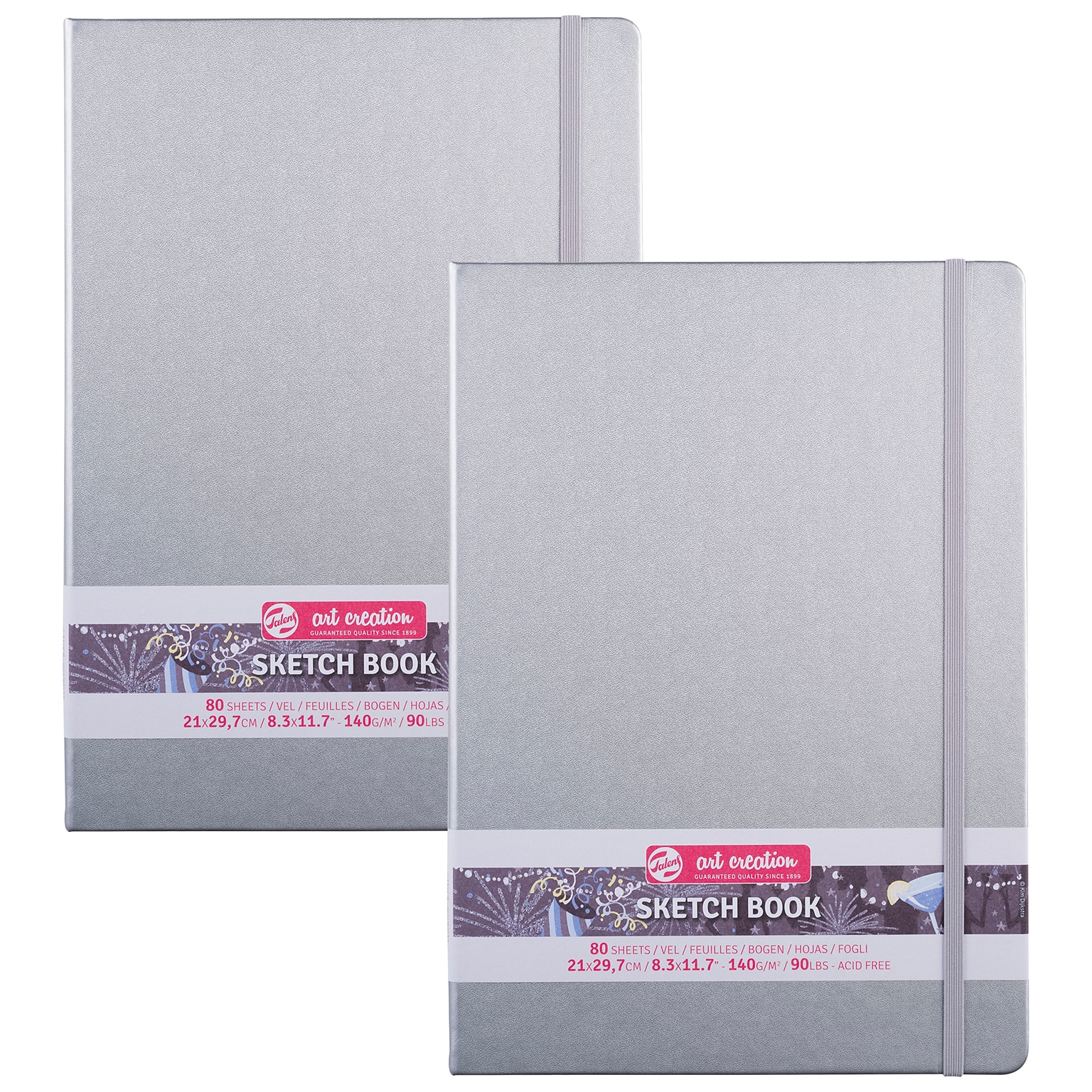 Talens Art Creation 8.3 x 11.7 Sketch Book, 80 Sheets/Book, 2/Bundle (TLN9314043M-2)