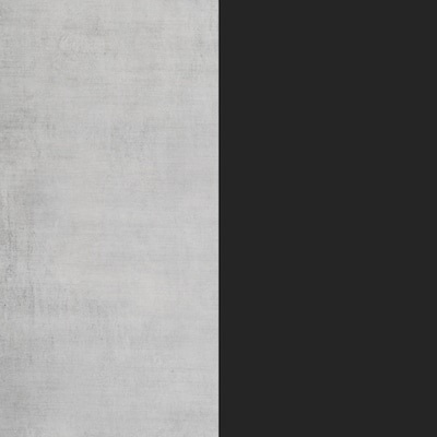 Flash Furniture Acadia 36" Round Wooden Dining Table with X-Base, Gray Faux Concrete/Black Base (STRD36CGT3030)