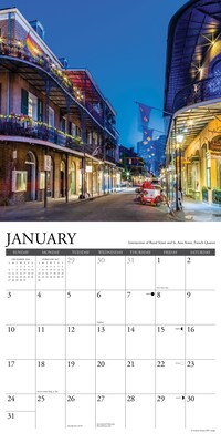 2027 Willow Creek New Orleans  12" x 12" Monthly Wall Calendar (61497)