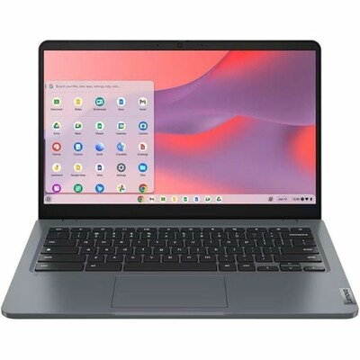 Lenovo 14e Chromebook Gen 3 14 LCD Touchscreen Chromebook, Intel N200, 8GB RAM, eMMC 128GB, Backlit Keyboard, ChromeOS, Gray