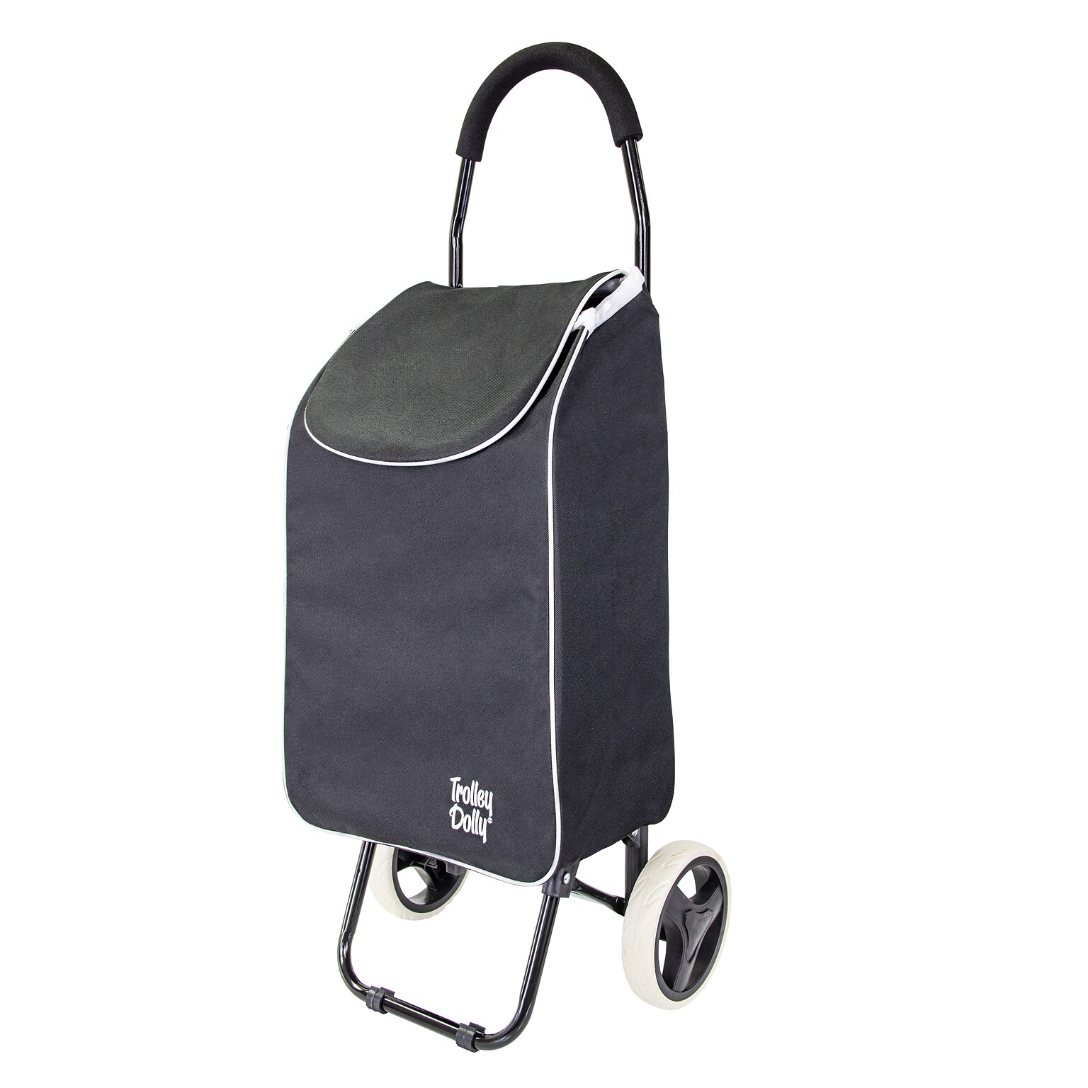 Dbest Trolley Dolly Sport Foldable Rolling Grocery Cart, Black (01-916)
