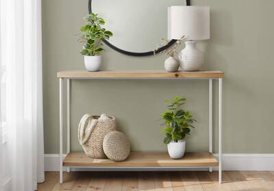 Monarch Specialties Inc. 14 Artificial Ficus Elastica Plant in Pot, 2/Set (I 9557)
