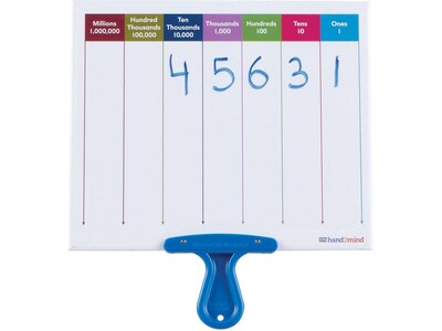 hand2mind Place Value Answer Board, 4/Set (86145)