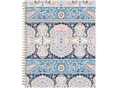 2025 Blue Sky Cocorrina 8.5 x 11 Weekly & Monthly Planner, Plastic Cover, Multicolor (143696-25)