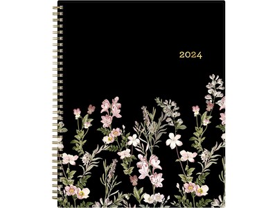 2024 Blue Sky Analeis 8.5 x 11 Weekly & Monthly Planner, Black/White  (100001-24)