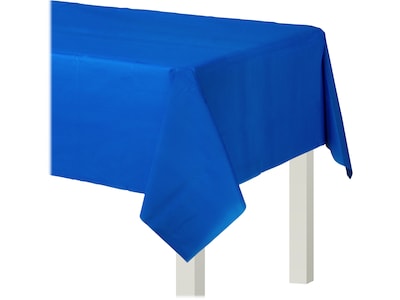Amscan Party Table Cover, Bright Royal Blue, 2/Pack (579592.105)