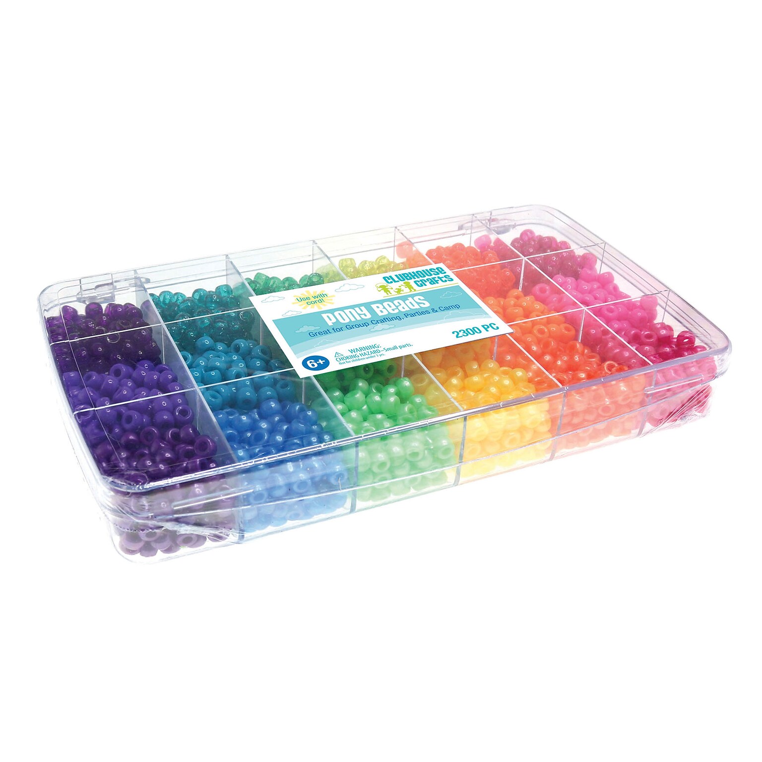 Sulyn Pony Beads and Box, 2,300 Pieces/Box (AVTSUL55467)