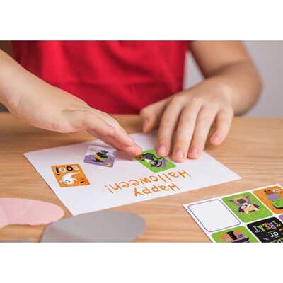 Teacher Created Resources Large Halloween Stickers, 54/Pack, 12 Packs/Bundle (TCR6949-12)