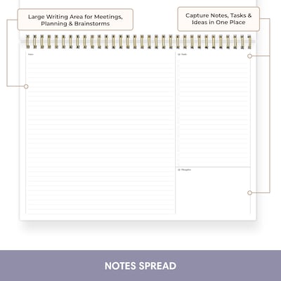 Blue Sky Sincerely Jules 12" x 9" Undated Planner, Sage (164255)