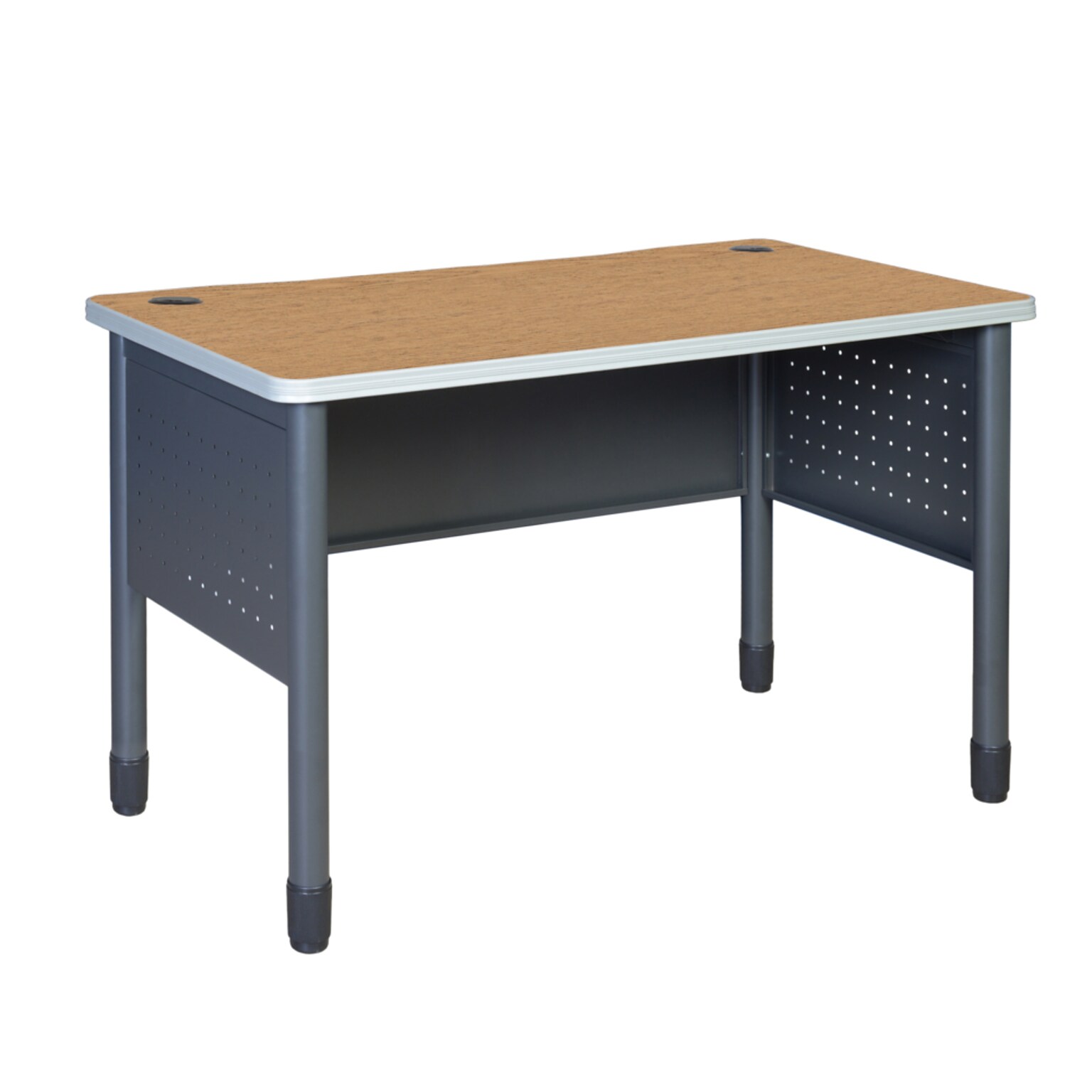 Regency Mesa Steel Training Desk, 48 x 30, Medium Oak (66120TDMO)
